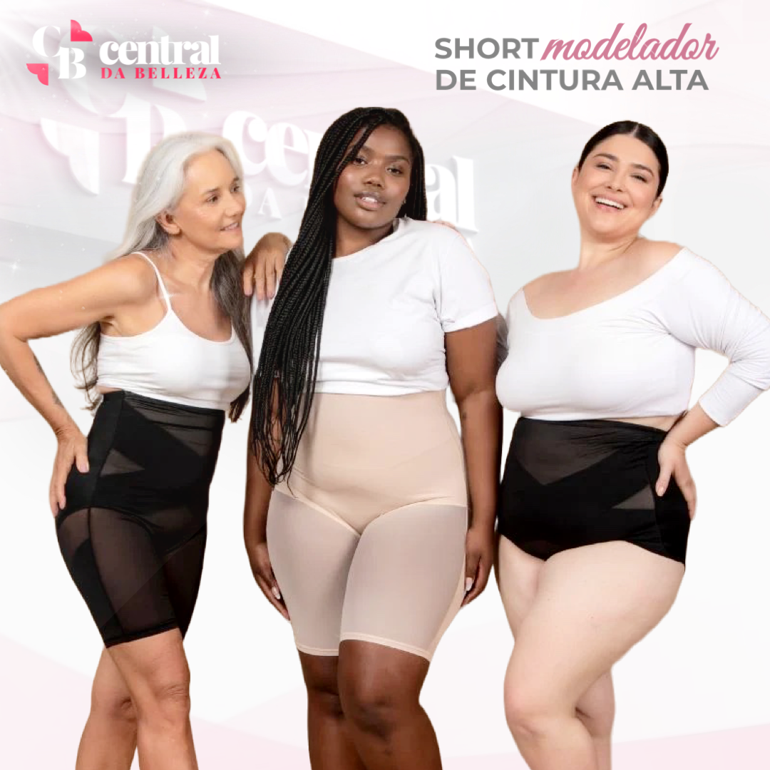 High-Waisted Shaping Shorts