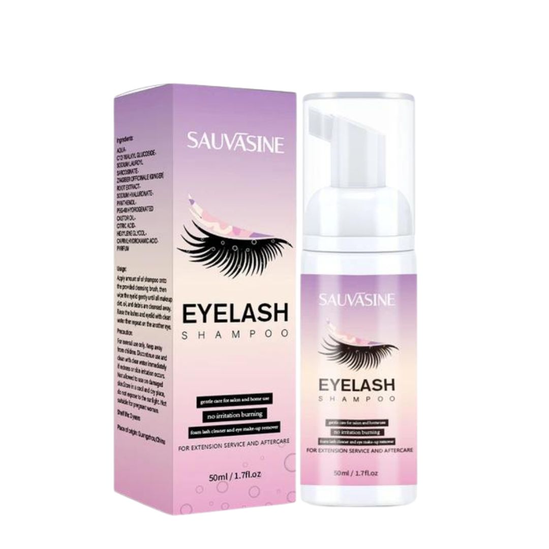 LashCare - Eyelash Cleaning Kit with FREE Pouch