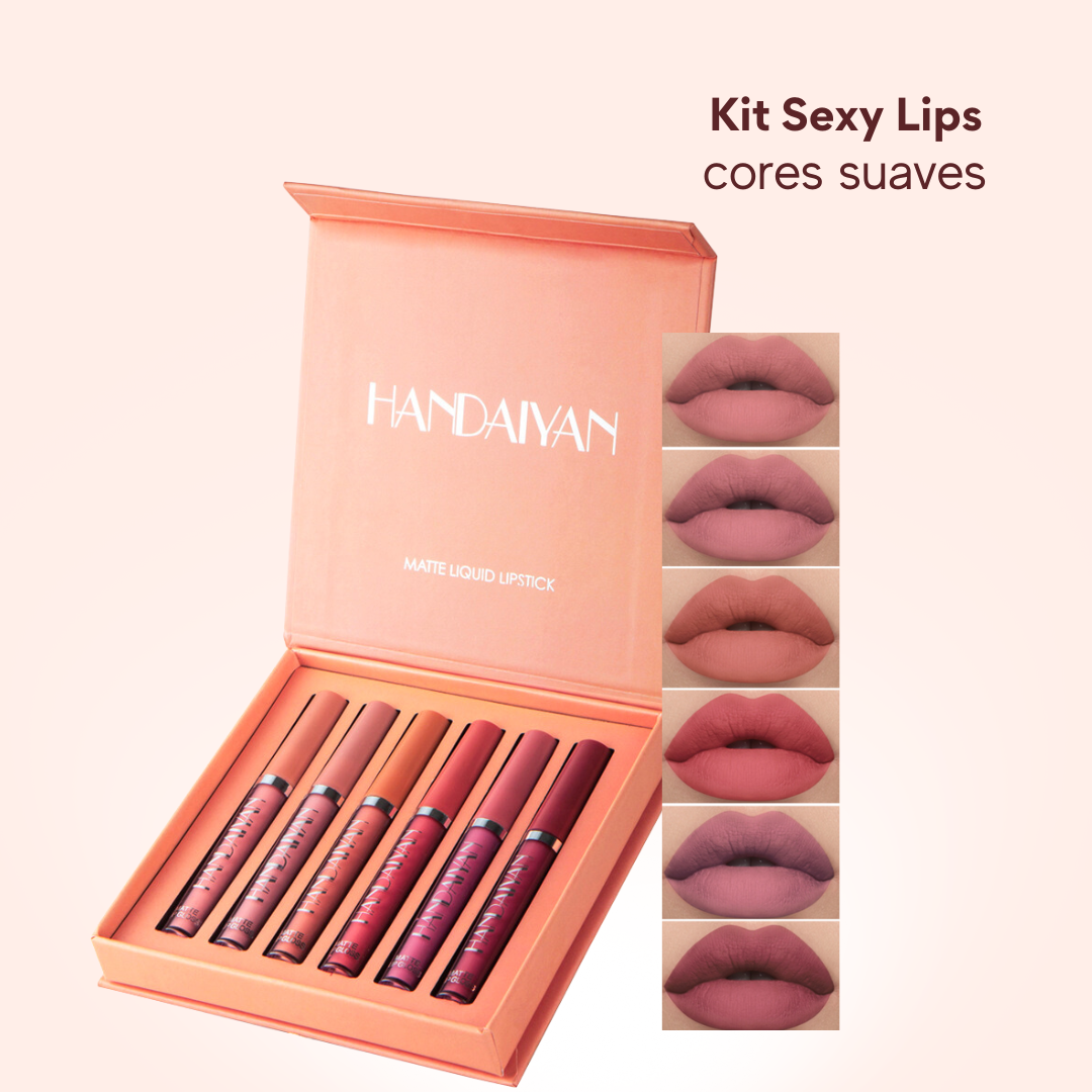 [BUY 3, GET 6] Sexy Lips® Premium Lipstick Kit
