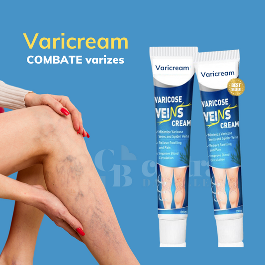 Varicream 3-in-1 - For Varicose Veins, Spider Veins, and Swelling!