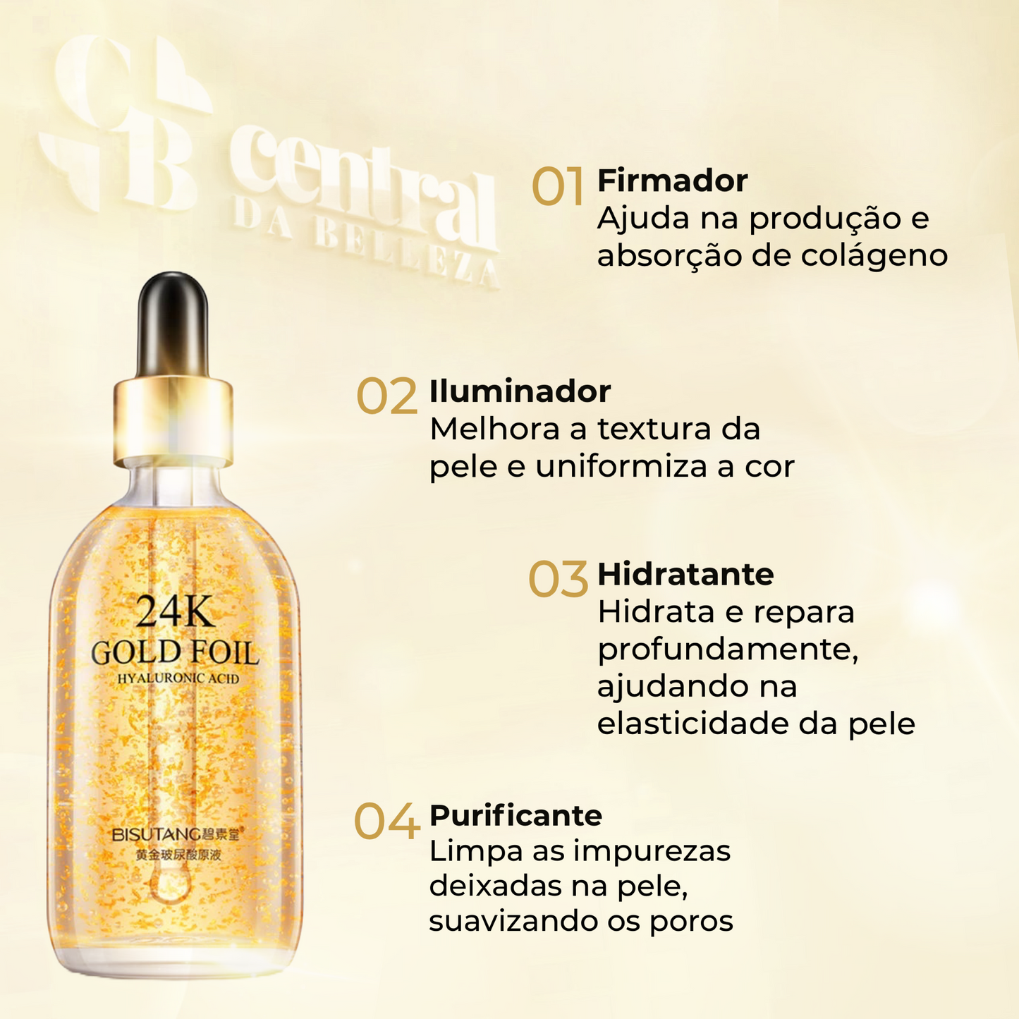 Sérum rajeunissant HidraGold 24K