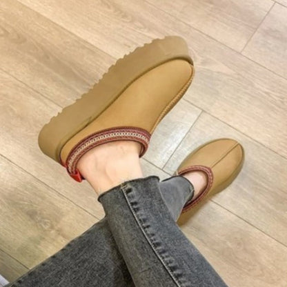 Cozy Snow Plush Sneakers