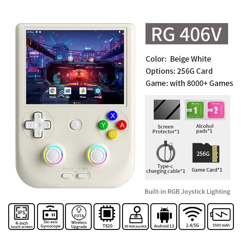 ANBERNIC RG 406V Handheld Game Console