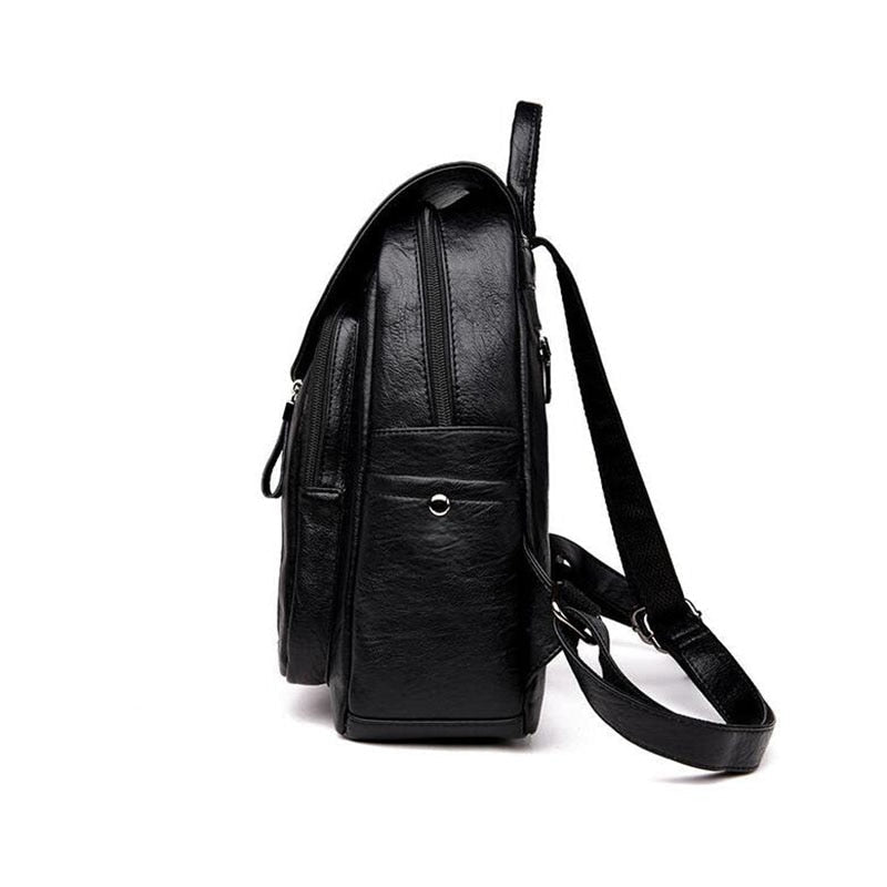 Stylish Leather Backpack