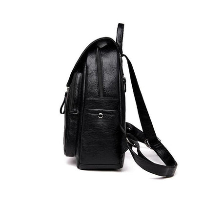 Stylish Leather Backpack