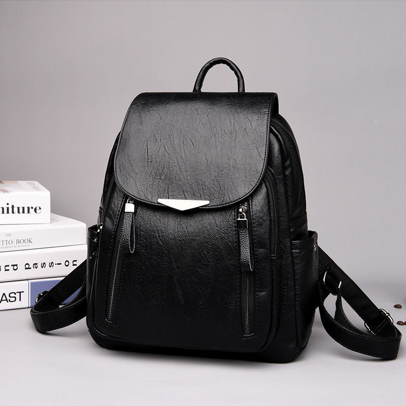 Stylish Leather Backpack