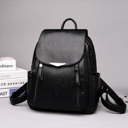 Stylish Leather Backpack