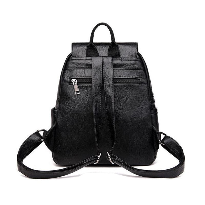 Stylish Leather Backpack