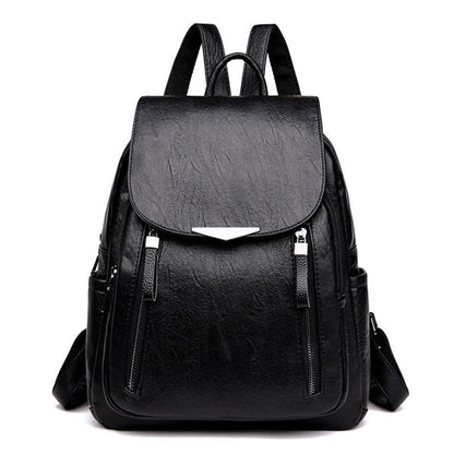 Stylish Leather Backpack